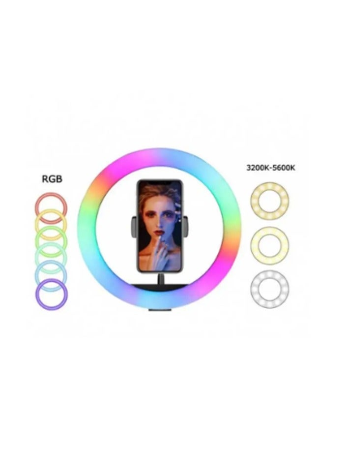 Mj 26 Multicolour RGB LED Soft Ring Light - Image 3