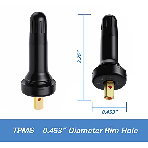 CKAuto TPMS 20008 Rubber Snap-in Tire Valve Stem (50 pcs/Bag) - Image 4
