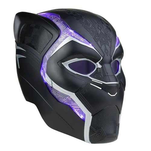 Marvel Legends Black Panther Electronic Roleplay Helmet - Image 2