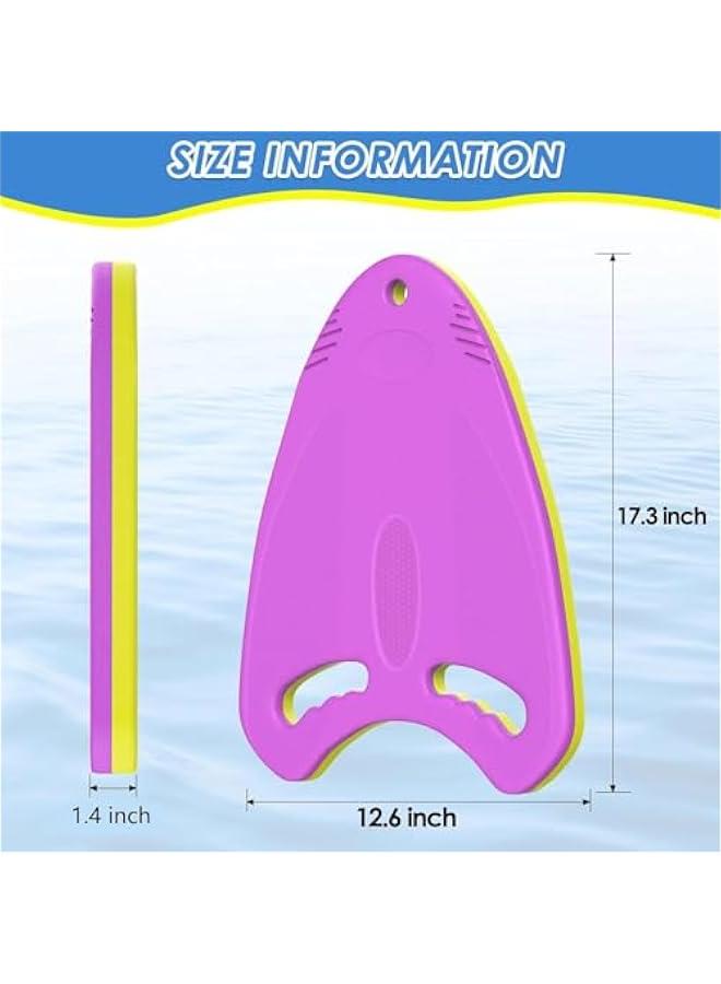 HOOKOR Swimming Kickboard,Lightweight Swim Board,Swimming Float Board for Kids,Swimming Learning Training Aid,with Anti-Slip Smooth Edge and Integrated Hole Handle,for Adults Kids - Image 3
