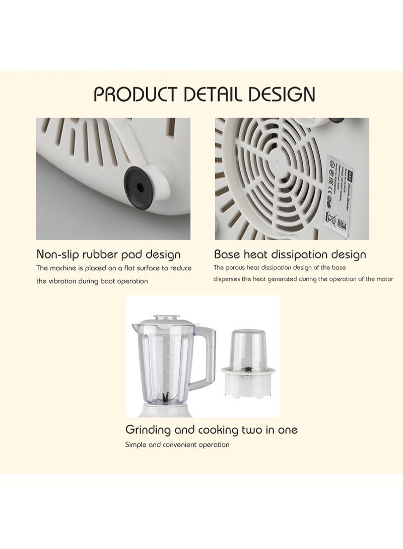 آر إيه أف خلاط المنزل التجاري آلة الطبخ عصير حليب الصويا عصارة الفاكهة كوب بلاستيكي - Image 3