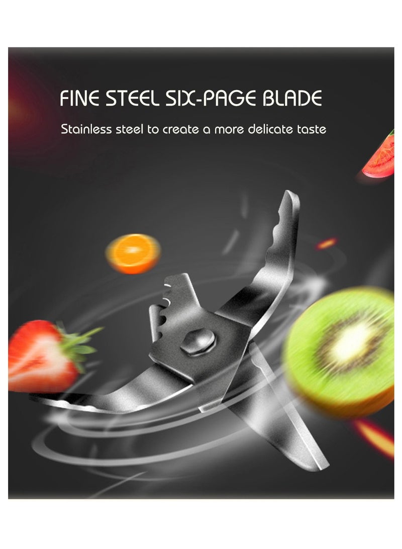 آر إيه أف خلاط المنزل التجاري آلة الطبخ عصير حليب الصويا عصارة الفاكهة كوب بلاستيكي - Image 4