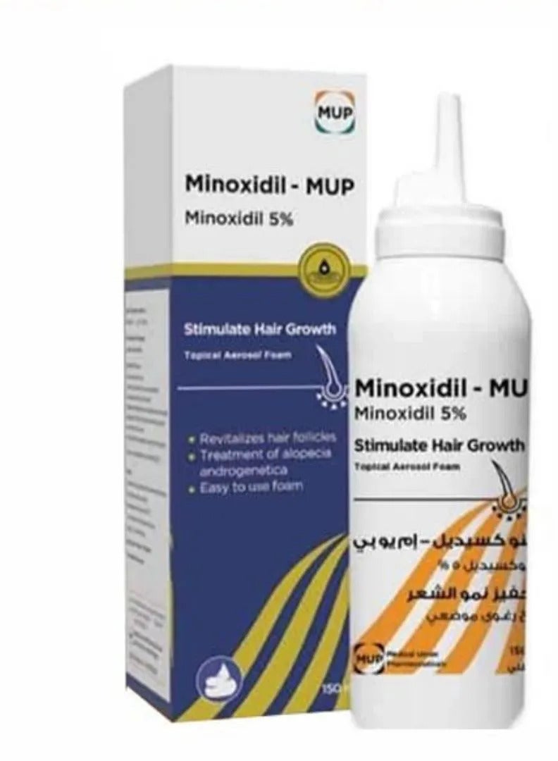 Minoxidil MuP 5% Hair Regrowth Foam 150ml