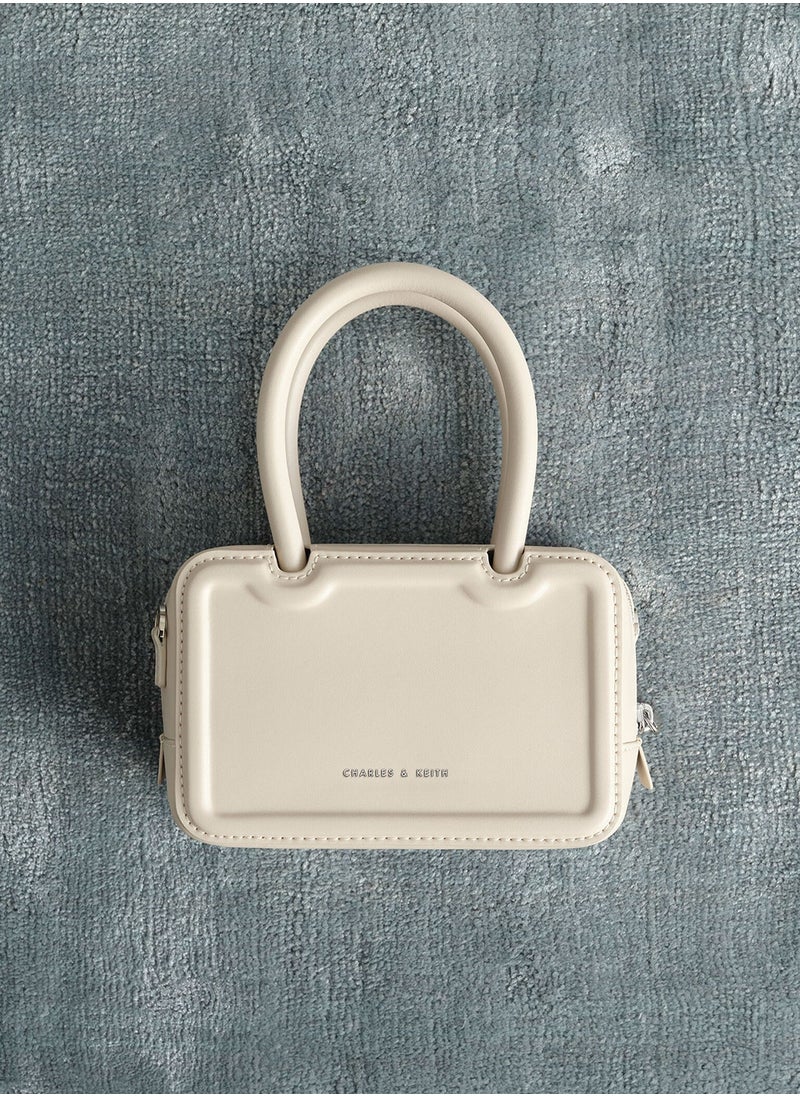 Charles & Keith Perline Extended Top Handle Bag