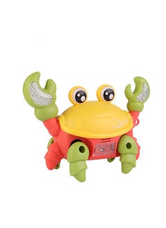 yellow crab head