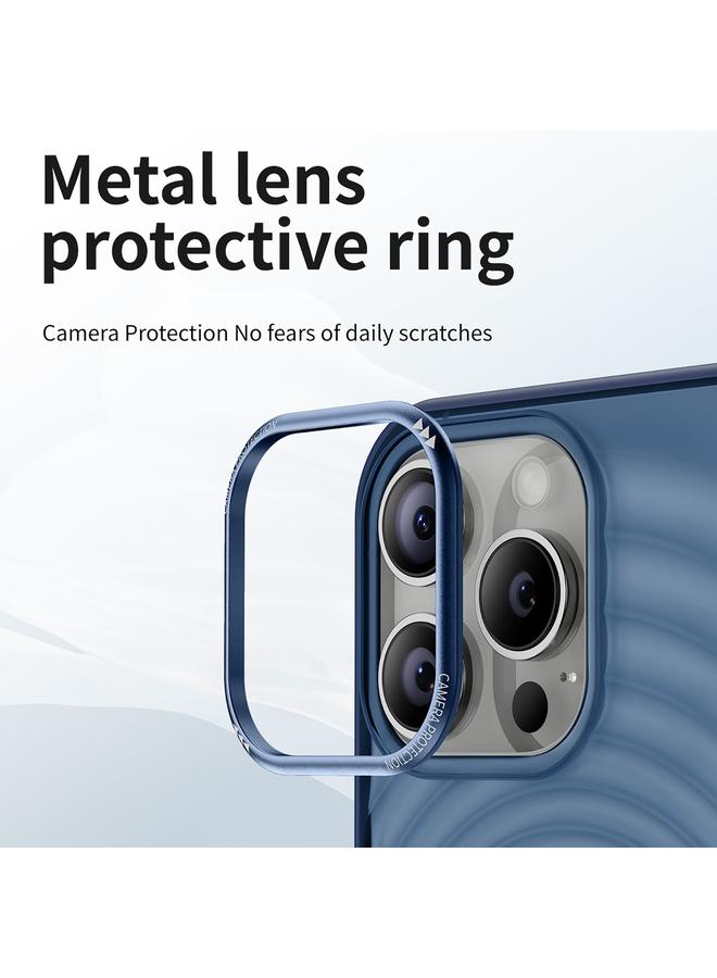 اس-توب جراب لهاتف iPhone 14 Pro مصنوع من جلد الأكريليك المموج - Image 3