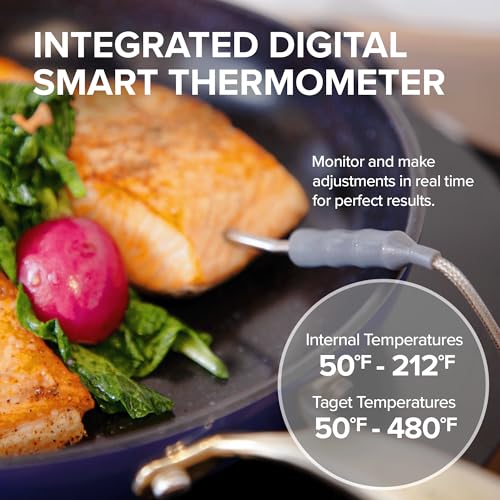 Nuwave Upgraded Induction Cooktop, 3 Wattage Control, Patented Digital Temp Probe, 8”Large Heating Coil, 12”Shatter-Proof Ceramic Glass,106 Temps-Ctrl - Image 3