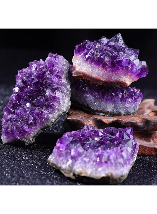 Large Natural  purple Amethyst Geode Crystal Stone Cluster, top quality, healing birth stone, Best gift for gemstones lovers - Image 1