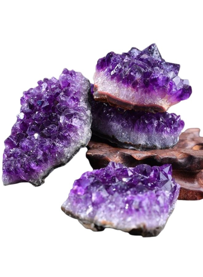 Large Natural  purple Amethyst Geode Crystal Stone Cluster, top quality, healing birth stone, Best gift for gemstones lovers - Image 2