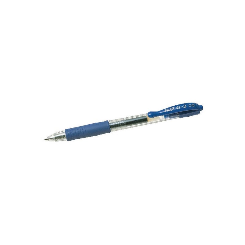 Pilot G2 gel pen, blue ink, 0.5, pack of 12 pens - Image 2