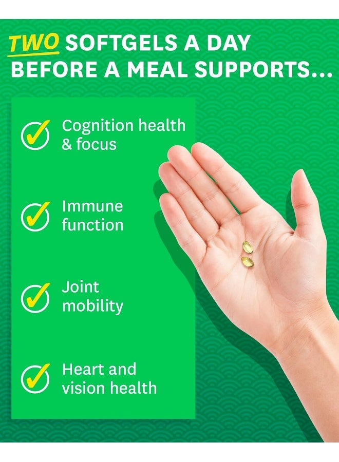 Zenwise Health Vegan Omega-3 With Life'S Omega, 120 Softgels - Image 3