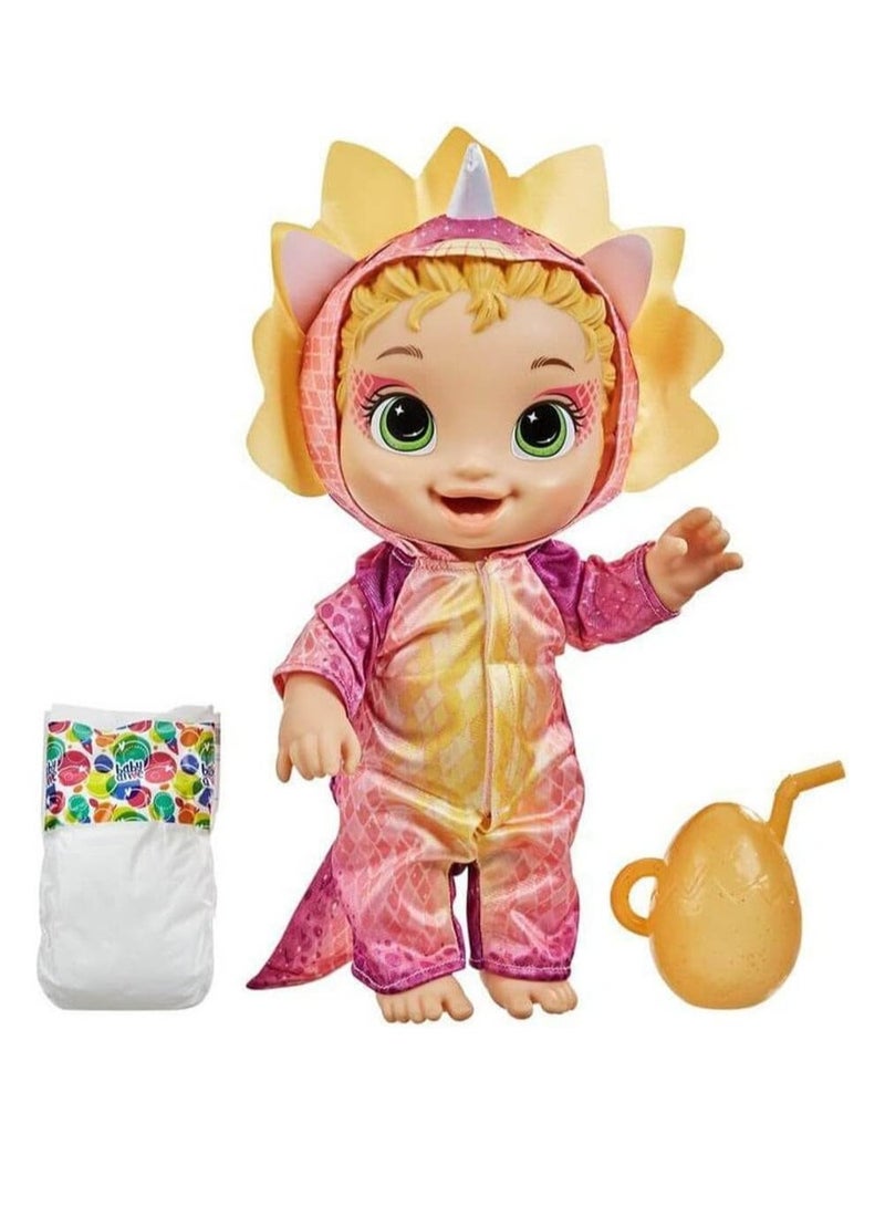 Baby Alive Dino Cuties Blonde Hair - Image 2