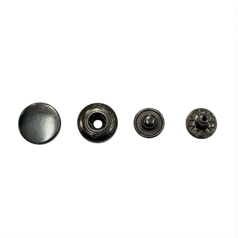 Snap Buttons 15mm No Loosening No Fabric Damage No Fade Long Lasting Fasteners - Image 1