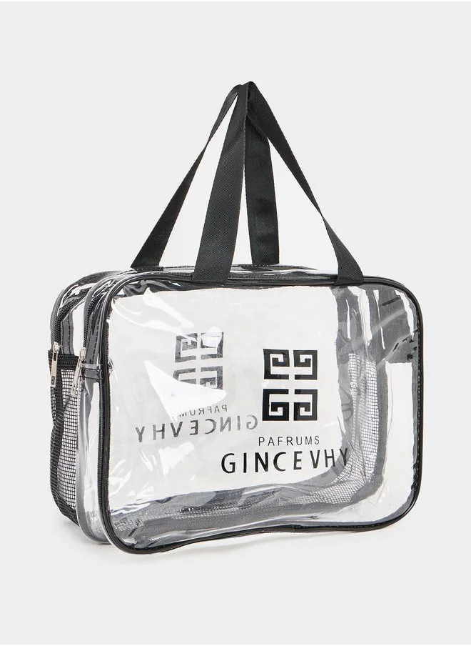 Styli Dual Zipped Washbag