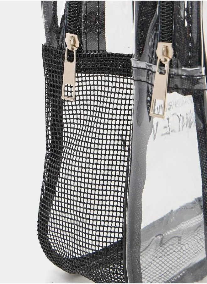 Styli Dual Zipped Washbag