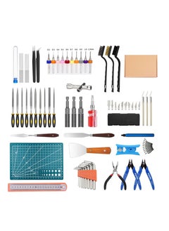 82 PCS 3D Printer Tools Kit - Complete Accessories Set with Nozzle Cleaning Tools, Multi-Function Screwdriver, Deburring & Removal Tools, Cutters, Hobby Knife, Wrench Set, and More.