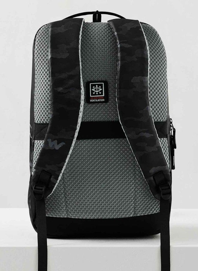 Wildcraft Seeker 4 Compartment Laptop Backpack 23 L - Black Metallic (13244) - Image 5