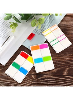 Jovitec 800 Pieces File Tabs Sticky Index Tabs, Writable And Repositionable Filing Tabs Flags For Pages Or Book Markers, Reading Notes, Classify Files, 40 Sets (12 Colors, 1 Inch)  - Image 3