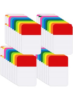 Jovitec 800 Pieces File Tabs Sticky Index Tabs, Writable And Repositionable Filing Tabs Flags For Pages Or Book Markers, Reading Notes, Classify Files, 40 Sets (12 Colors, 1 Inch)  - Image 1