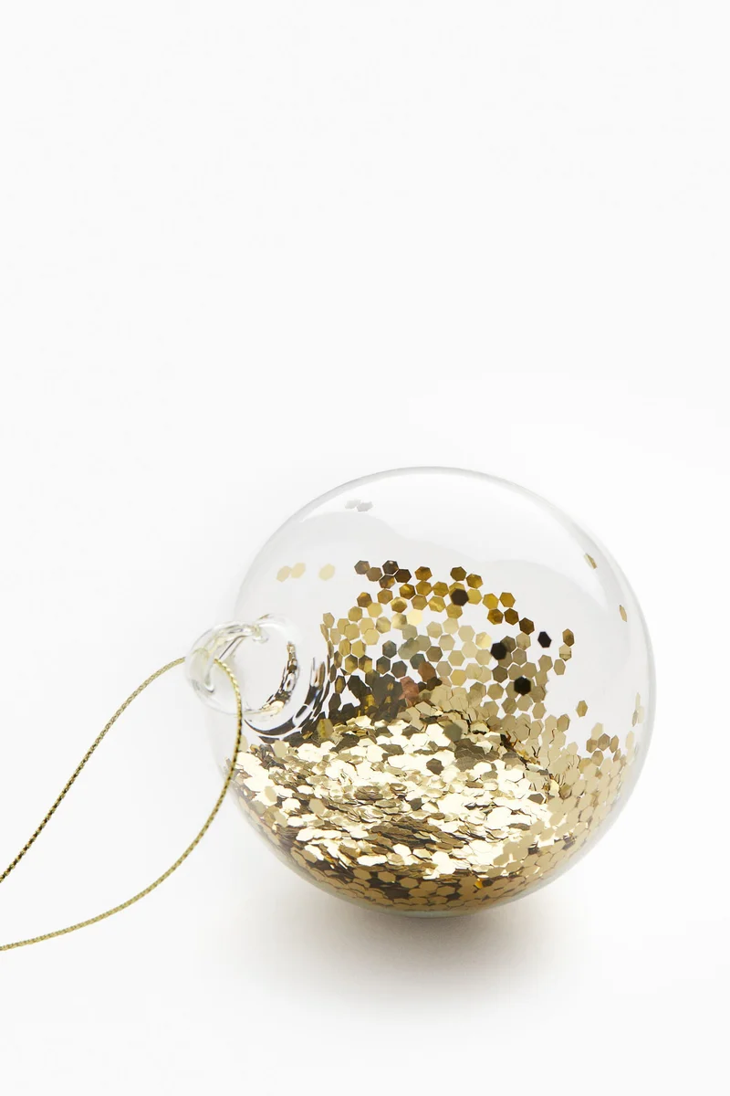 اتش اند ام حلية زجاجية لامعة