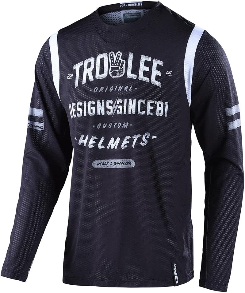TLD Troy Lee Designs Men's GP Air Roll Out Motocross Jersey - Black - Image 1