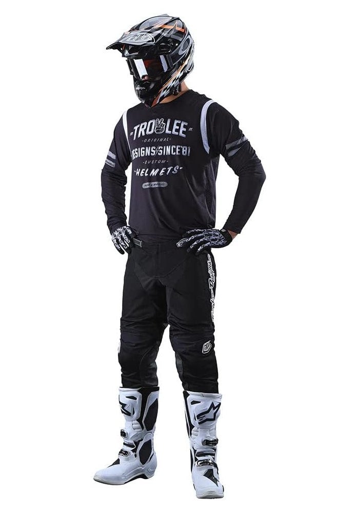 TLD Troy Lee Designs Men's GP Air Roll Out Motocross Jersey - Black - Image 3