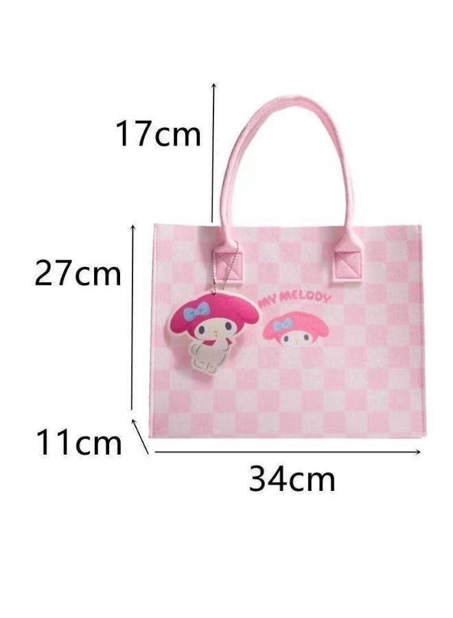 Sanrio Sanliou Cinnamoroll Felt Canvas Bag - Image 3