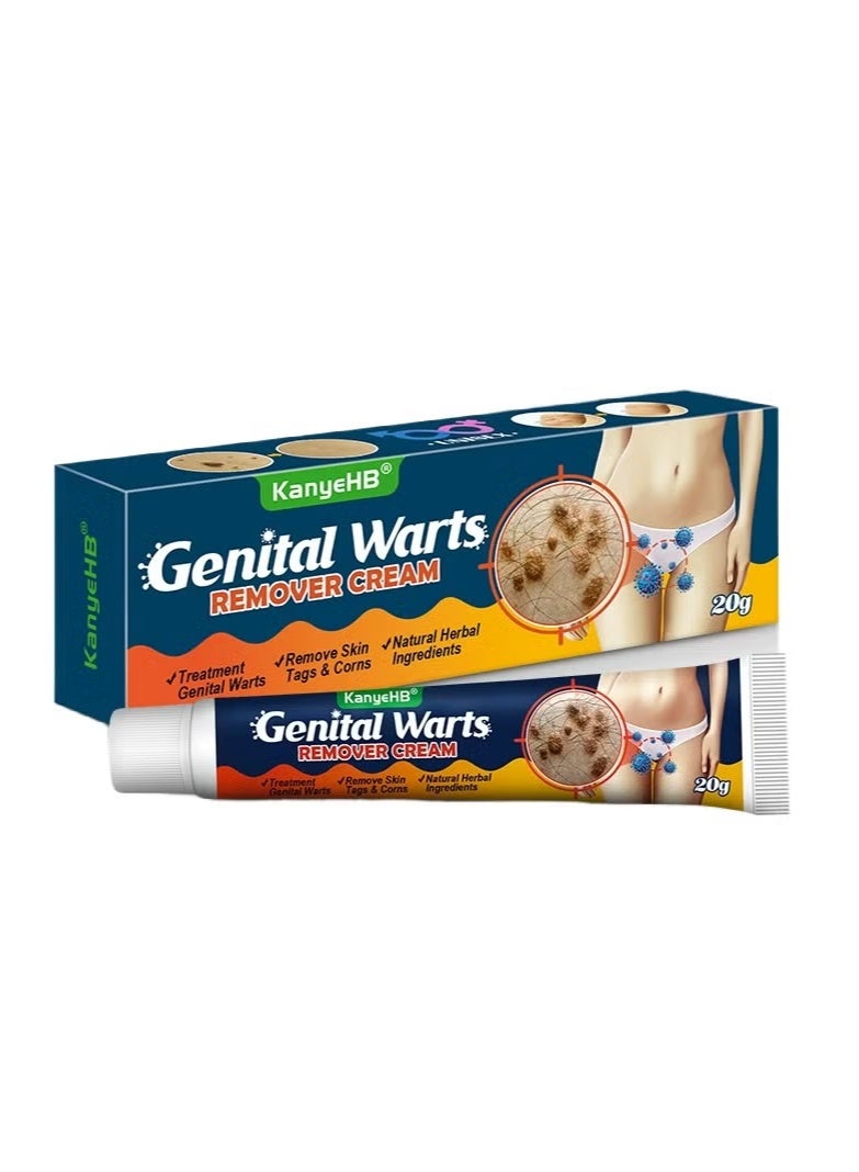 KanyeHB Wart Remover, Wart Remover Ointment, Wart Remover Freezer, Fast Acting Wart Remover Gel (Maximum Strength), Wart Remover Freezer, Wart Remover Cleansing Cream, Wart Remover Cream (20g) - Image 1