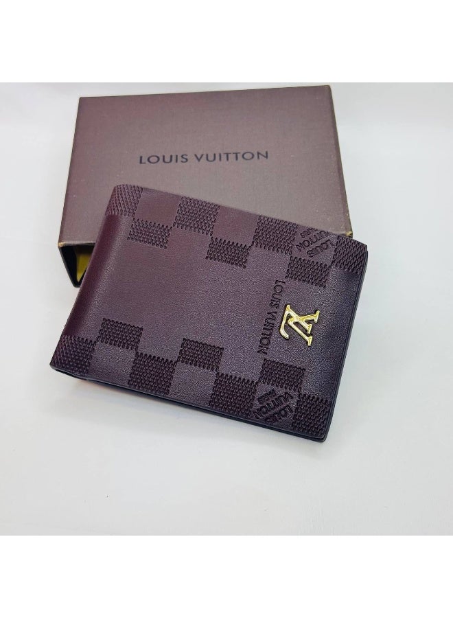 لويس فويتون محفظة جلدية لويس فويتون بنية اللون