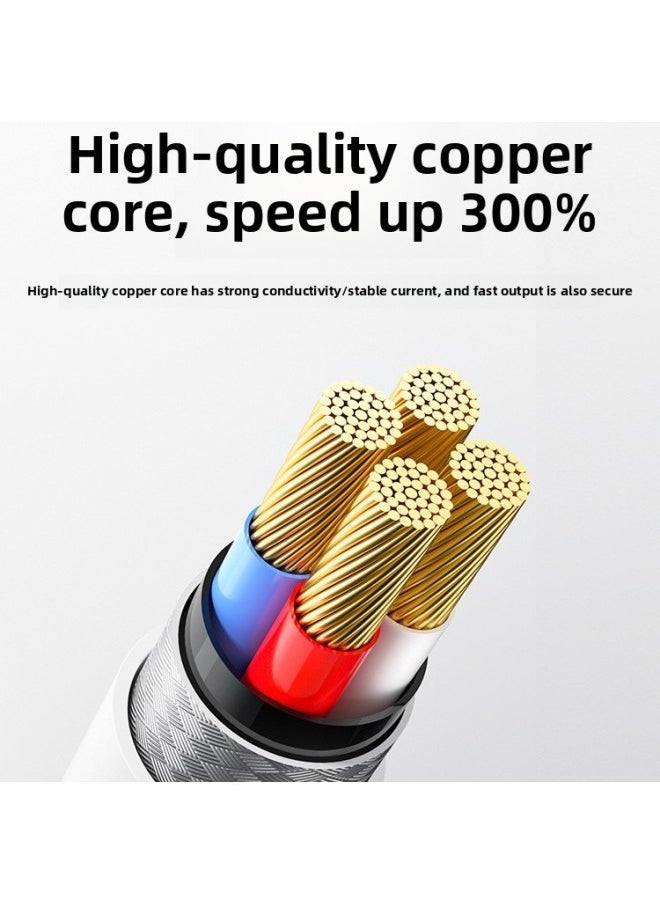 Generic - YUSHEDA Android Data Cable Fast Charging For Huawei Vivo Glory Oppo Mobile Phone Charging Line Micro Charging-Color:-----------The Following Is Dedicated To Type-c Interface Mobile Phones-----------1m - Image 1