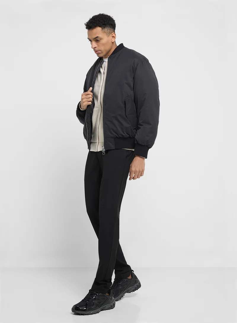 JACK & JONES Zip Through Pocket Detail Jacket