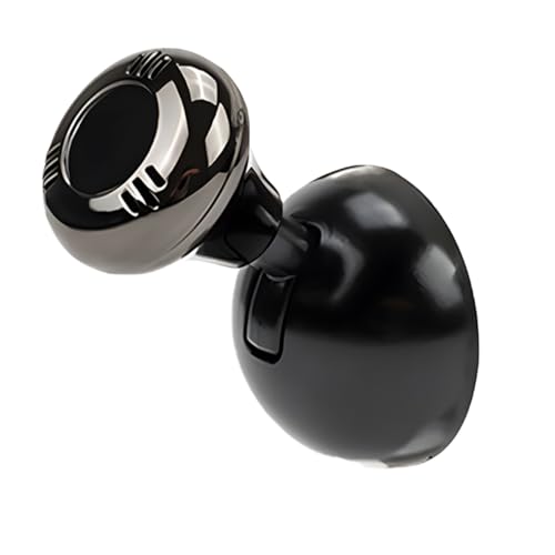 UHANBUT Car Joystick Starter Metal Vehicle Push to Start Button Rocker Auto Engine Start Stop Button Cover Cool Automotive Interior Decorative Ignition Accessory for Most Cars Black - Image 1