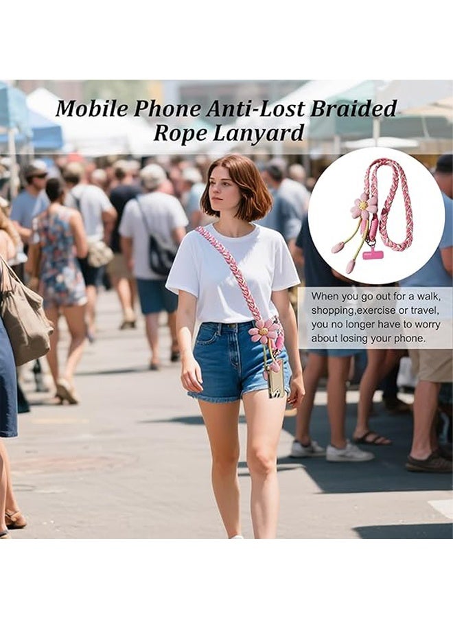 Photon Phone Lanyard, acdiac Portable Flower Phone Lanyard, Adjustable Neck Strap for iPhone, Android & More - Image 5