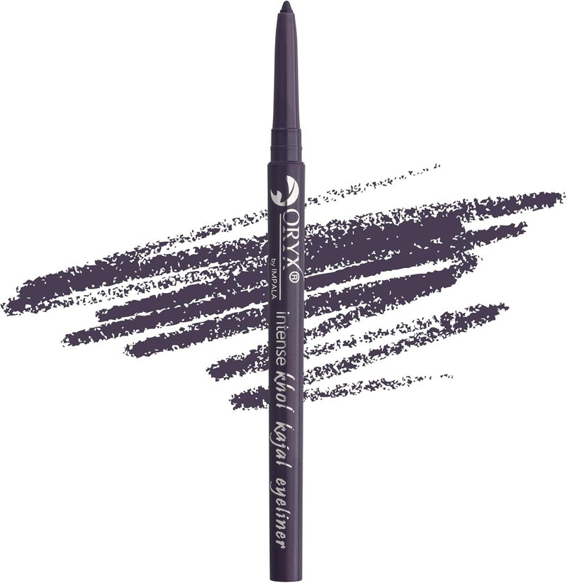 IMPALA Oryx Khol Kajal Eye Pencil Stormy Purple 02 Waterproof Eyeliner Precise Finish Eye Liner Creamy and Easy to Apply Intense LongLasting and WaterResistant Color