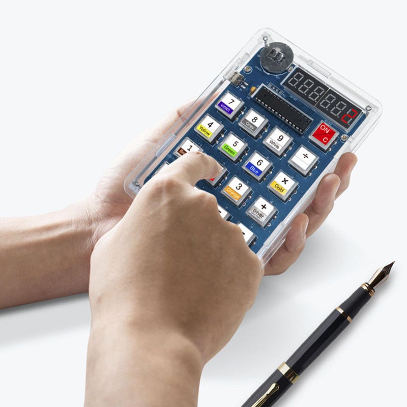Soldering Practice Kit with Calculator LCD Display for High School and College Electronics - Image 3
