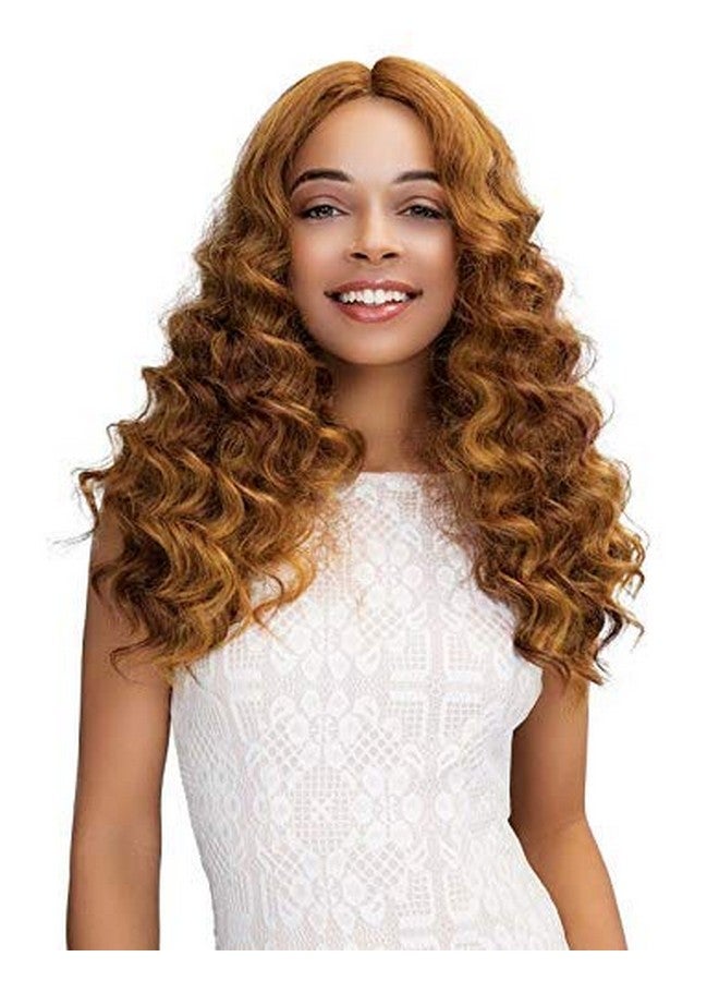 Janet Collection Swiss Lace Extended Part Deep Wig Gabriela (1B (Off Black)) - Image 2