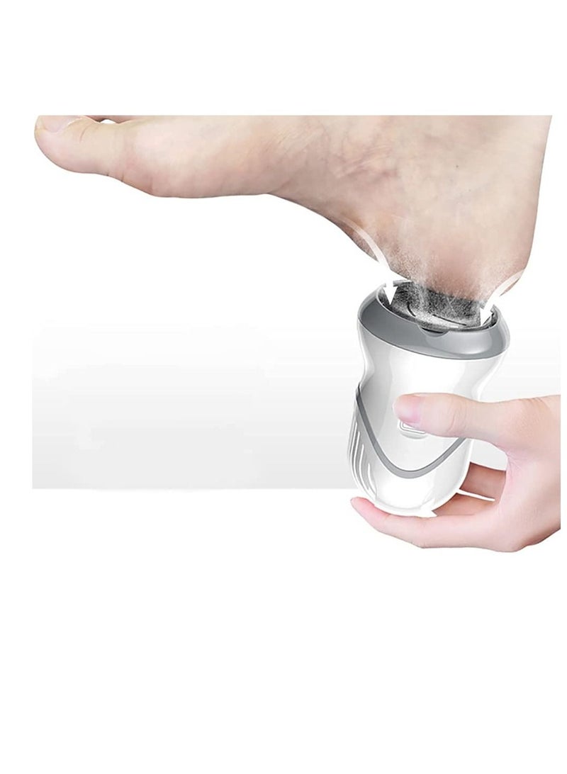 Y&D Foot FileMess-Free Exfoliation Electric Callus RemoverTouch Flawless Rechargeable ScrubberWashable Electronic Waterproof CallusBuilt-in Vacuum Removes Portable  - Image 4