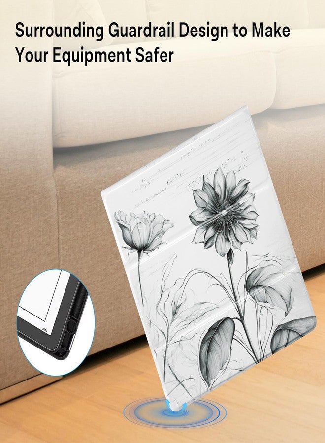 CoBak Stand Case for Kindle Scribe - Premium Folio Leather Cover with Pen Holder, Auto Sleep/Wake, and Stand Feature - Compatible with 10.2 Inch Kindle Scribe (2022 Release) - Image 4