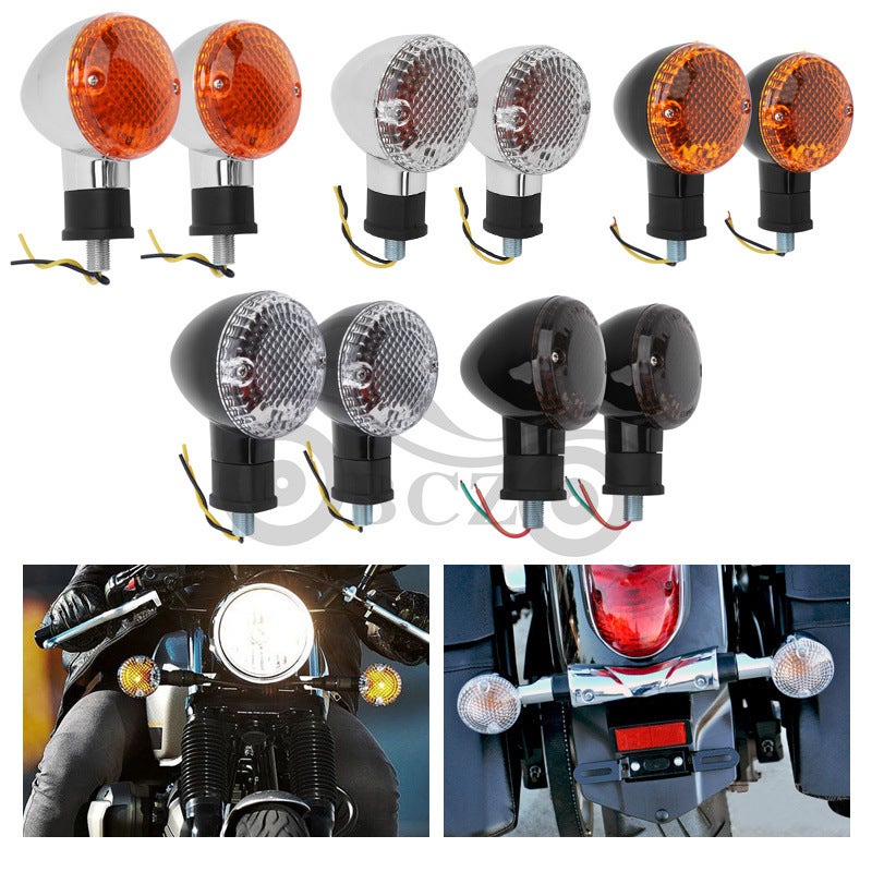 Motorcycle Accessories Suitable For Yamaha Xv950 Modified Multi-Color Turn Signal Turn Signal Lamp Pair - Image 2