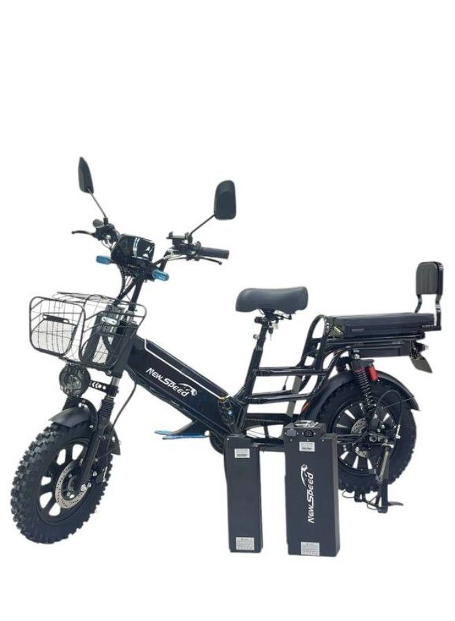 الدراجة الكهربائية ببطاريتين اجمالي 35000 الف أمبير - Image 1