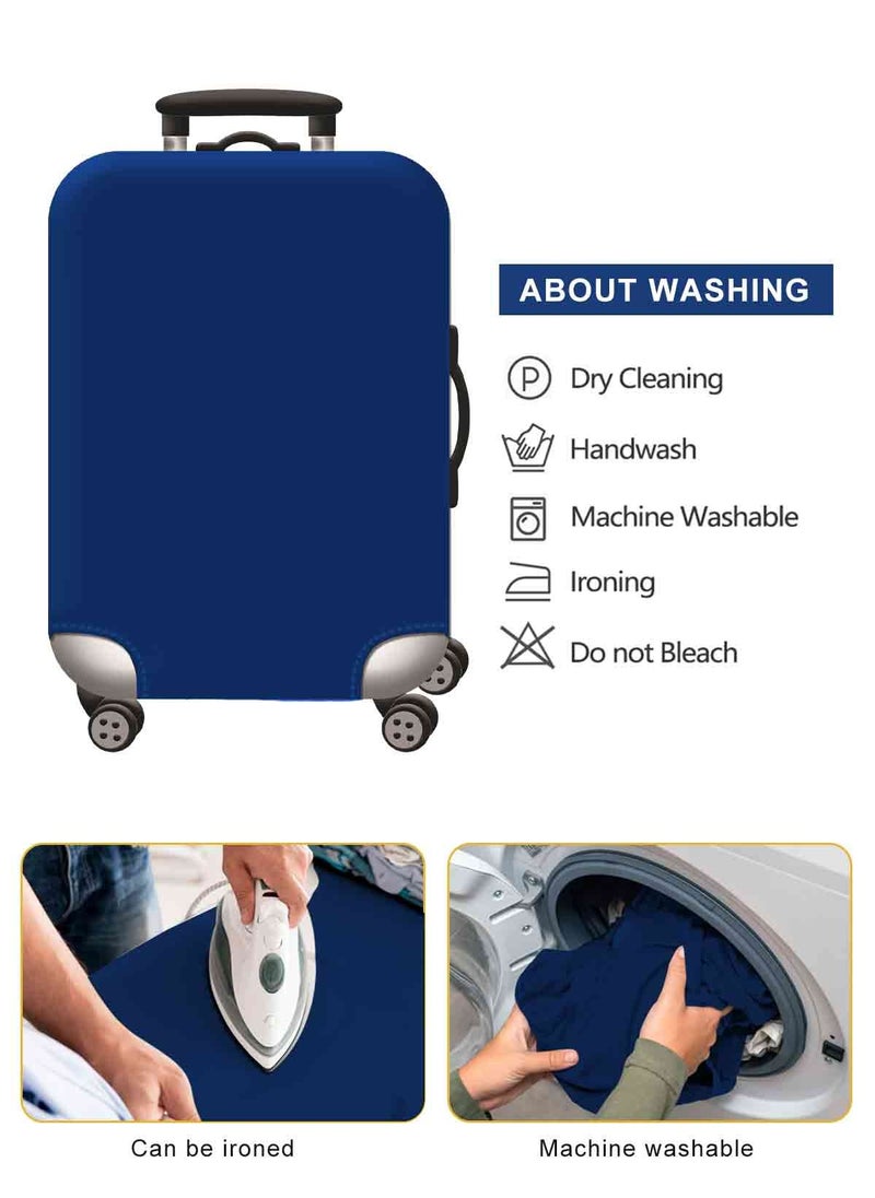 URbazaar Elastic Travel Luggage Cover Travel Suitcase Protective Cover for Trunk Case Apply to 18-30 inch luggage Suitcase Cover  - Image 2