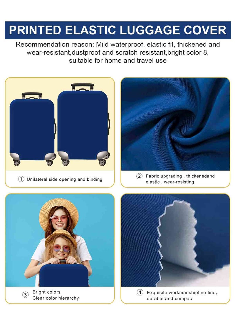URbazaar Elastic Travel Luggage Cover Travel Suitcase Protective Cover for Trunk Case Apply to 18-30 inch luggage Suitcase Cover  - Image 4
