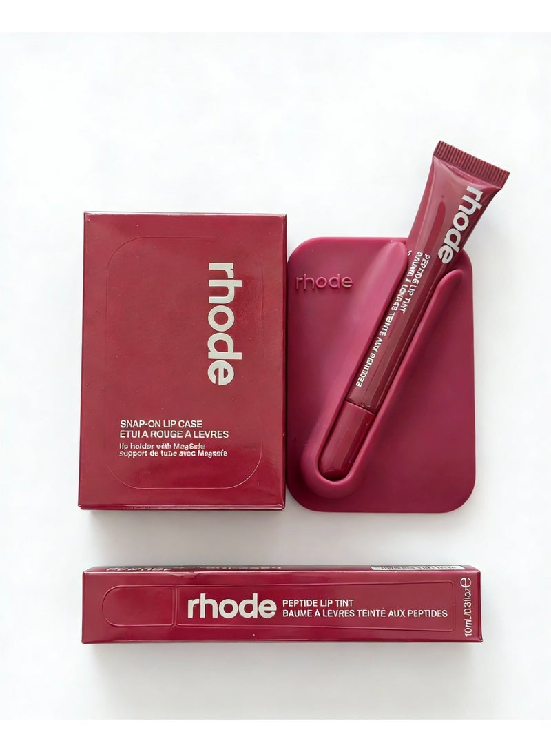 rhode Silicone Magnetic Phone Case Lipstick/Lip Gloss Holder - Image 2