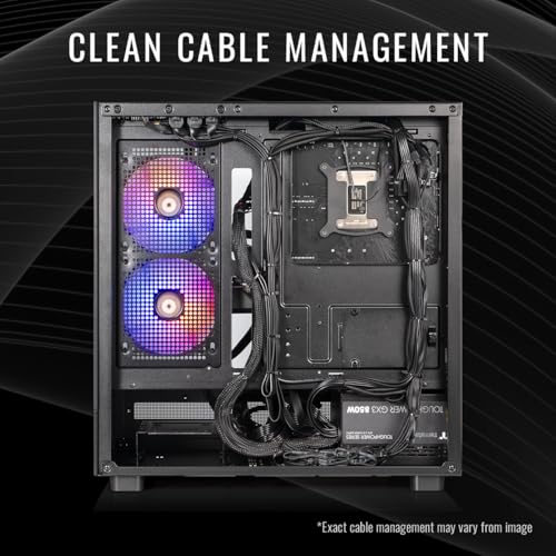 Thermaltake كمبيوتر ألعاب Thermaltake LCGS View 9897X-270 (AMD Ryzen™ 7 9800X3D، 32GB 6400MT/s DDR5 RGB، AMD Radeon™ RX 9070 XT، 2TB NVMe M.2، واي فاي، ويندوز 11) V27B-B850-97X-LCS - Image 3
