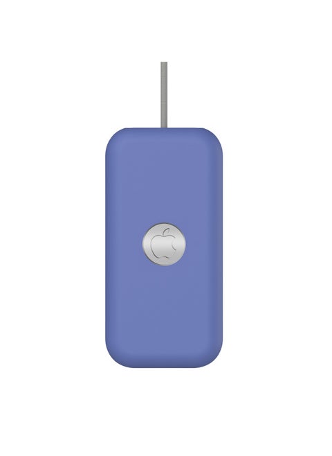Applicable To Apple Vision Pro Battery Power Protection Case Apple Power Charging Treasure Silicone Protective Case-Specifications:Blue