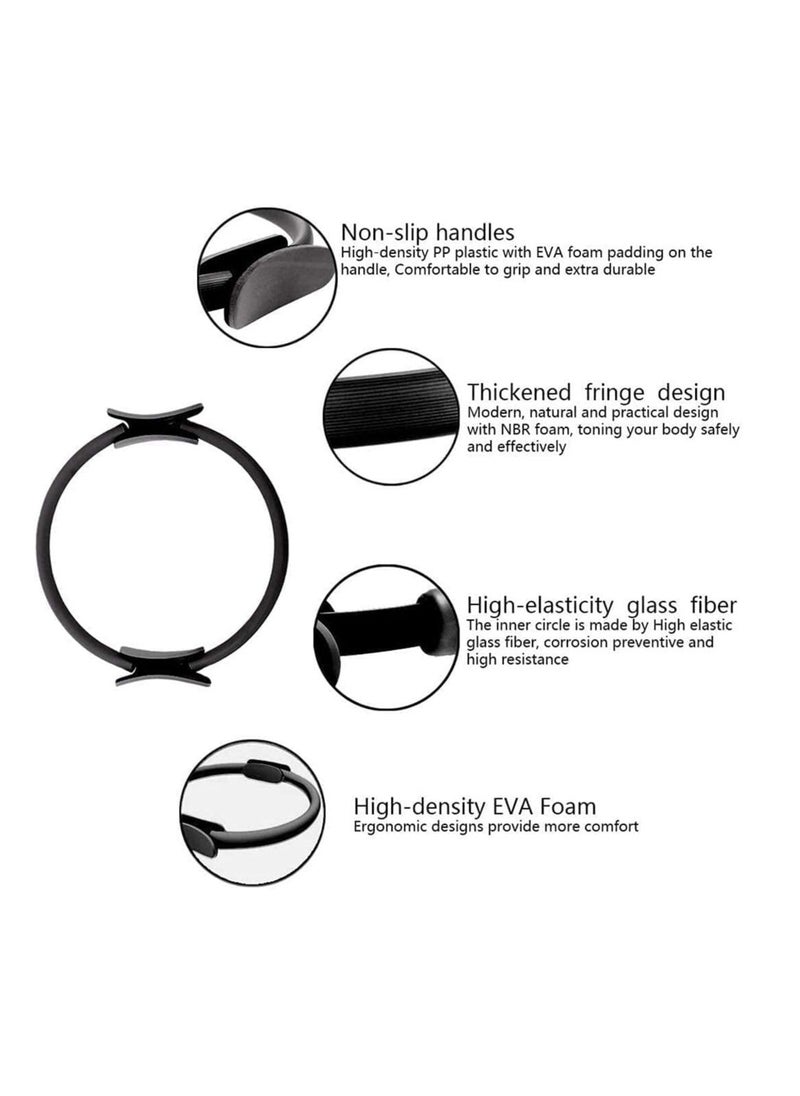 ULTIMAX Yoga Pilates Fitness Circle Rings  - Image 4