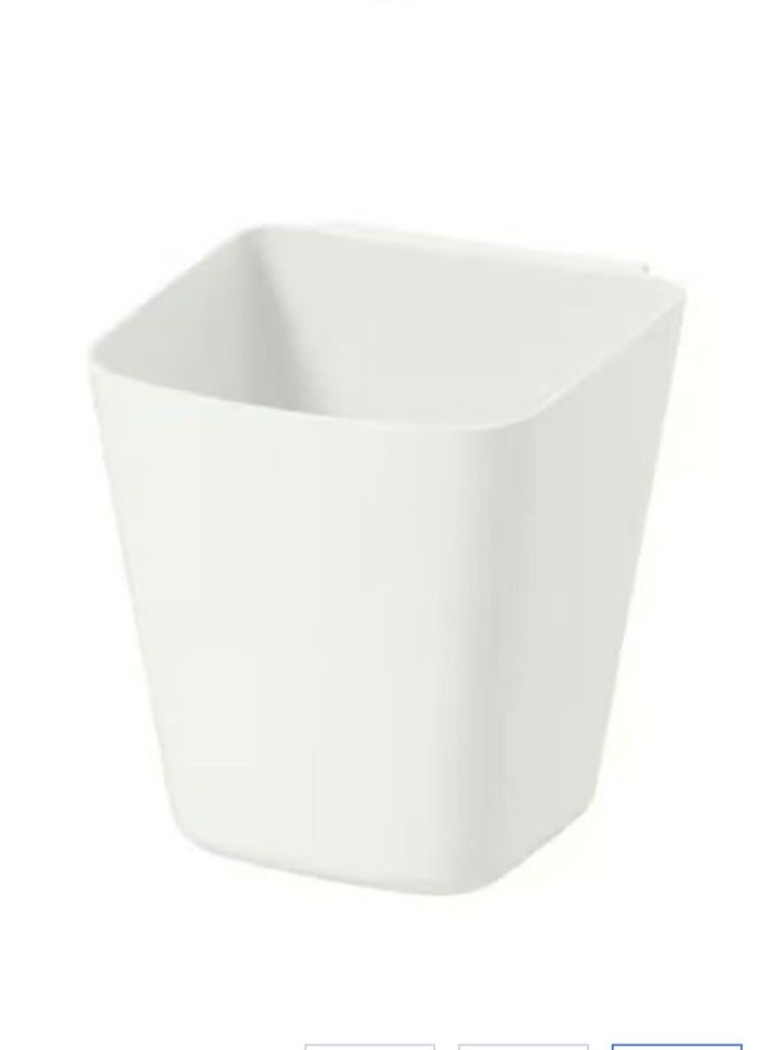 Hanging Kitchen Utensil Holder, White  - Image 1