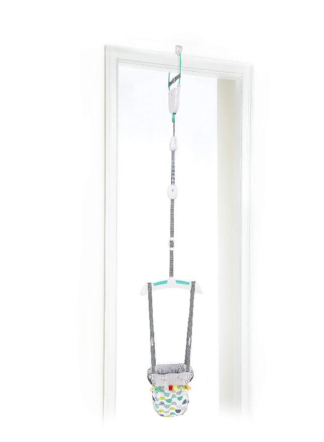 Bright Starts Bright Starts Playful Parade Door Jumper for Baby with Adjustable Strap, 6 Months and Up, Max Weight 26 lbs - Image 5