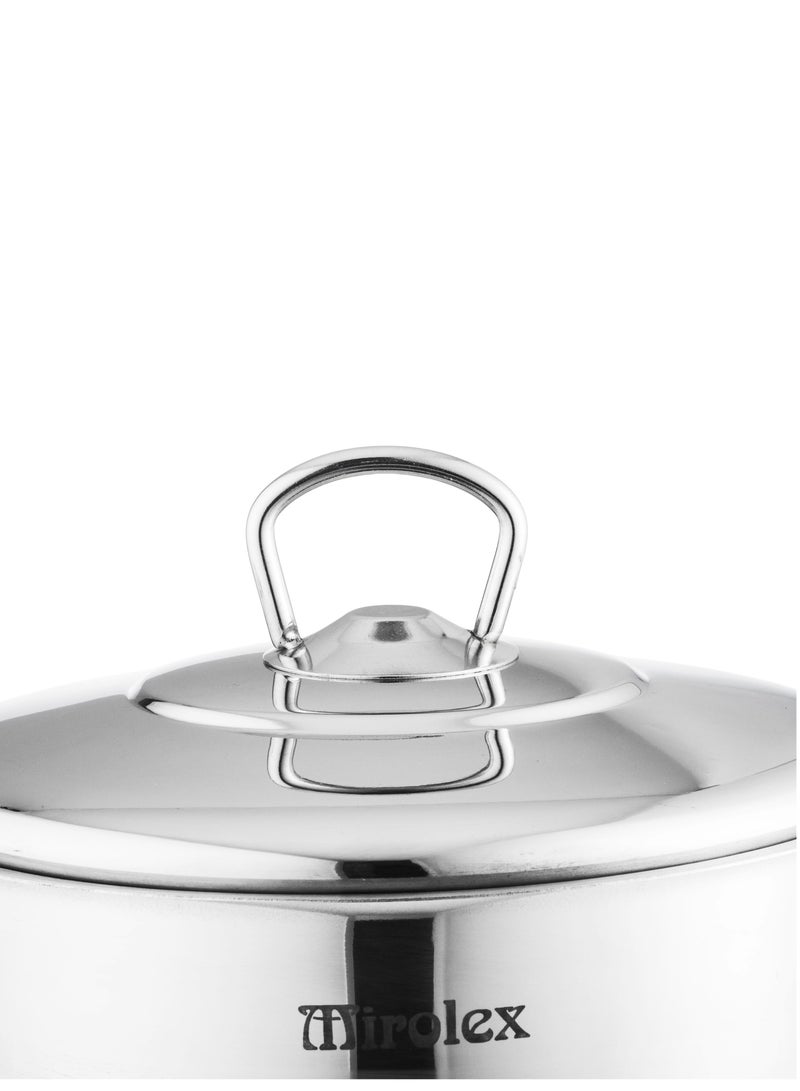 ميرولكس طقم قدور ستانلس استيل العالي الجودة مكون من 9 قطع - Image 5