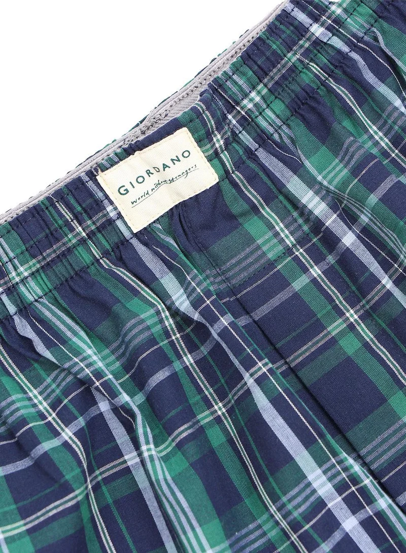 GIORDANO Men's Cotton Contrast Color Boxers (3pcs/pack)